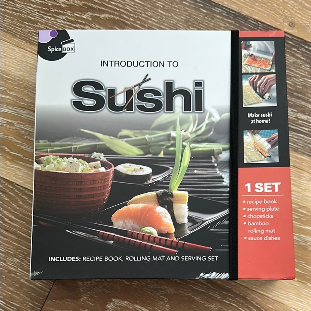 Brand New! “Introduction to Sushi” kit.